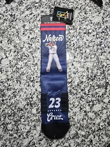 Nelson Cruz Strideline Socks MLB Players Choice MLB Baseball Padres Rangers  - Picture 1 of 8