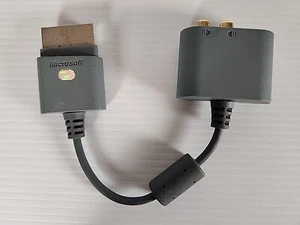 Xbox 360 Audio Adaptor - Official Microsoft - Optical And AV - Picture 1 of 2