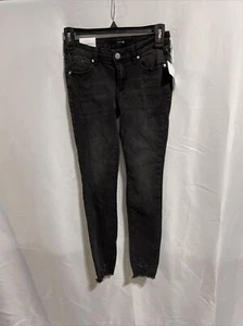 Joe's Jeans Girl's The Rocker Mid Rise Ankle Skinny Jeans in Pewter Size 16 NEW - Picture 1 of 4