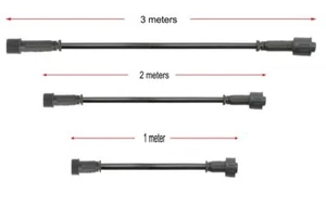 5 Pin 1M/2M/3M Extension Cable Power Cord for Outdoor LED RGB+WW Deck Light IP67 - Picture 1 of 12