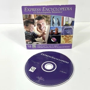 Express Encyclopedia from Encyclopedia Britannica 1994-2004 PC CD-ROM Software - Picture 1 of 5