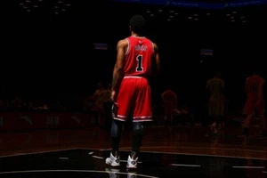 Póster estrella de baloncesto Derrick Rose decoración de pared arte impresión póster de lienzo - Imagen 1 de 4
