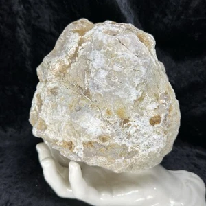 6” Large Geode Unopened Rattler Crystal Quartz Whole Uncut Break Your Own 4.14Lb - Picture 1 of 9