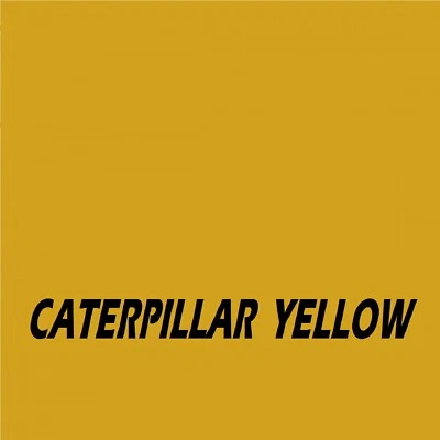 ASC INDUSTRIES CATERPILLAR YELLOW Machinery Tractor Agricultural Industrial Enamel Gloss Paint