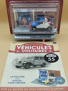 1/43 Toyota Land Cruiser & Diorama "Dépanneuse" Véhicules Utilitaires IXO Altaya - Imagen 1 de 2