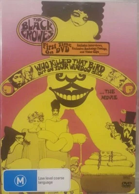 THE BLACK CROWES RARE DVD WHO KILLED THAT BIRD OUT ON YOUR WINDOW SILL THE MOVIE - Image 1 of 3