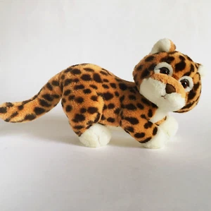 Camión de peluche vintage Russ guepardo leopardo cachorro hecho en Corea - Imagen 1 de 9