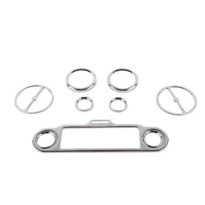 Kit de moldura de carenado interior medidor de radio para Harley Electra Glide Street Glide 96-13 Foto 1 de 4