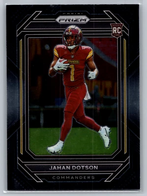 2022 Panini Chronicles - Prizm Black Jahan Dotson #PB-15 (RC) - Image 1 of 2