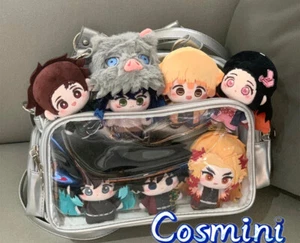 Demon Slayer Kamado Tanjirou Agatsuma Zenitsu 10cm Plush Doll Pendant Toy Anime - Picture 1 of 4