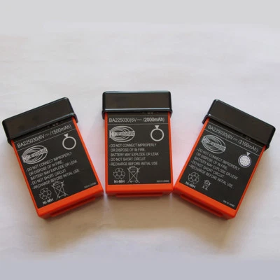 1500mAh 2500mA BA225030 6V Ni-Mh Battery For HBC Crane remote Pump truck battery - Image 1 of 4