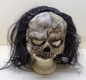 Midnight Creatures horror Halloween Mask ~ Head Topper with Hair / - Picture 1 of 3