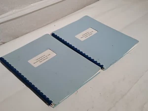 Lot of 2 Sansei Wasino Rotary Grinder No. SS-500 Machine Owner & Parts Manuals - Picture 1 of 5