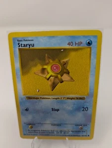 Staryu 065/102 Base Set (Shadowless) Regular - Picture 1 of 2