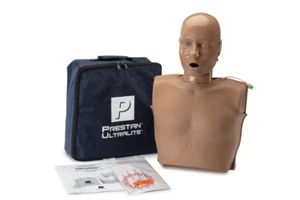 Manichino Prestan Ultralite pelle scura con feedback RCP singolo - Foto 1 di 1