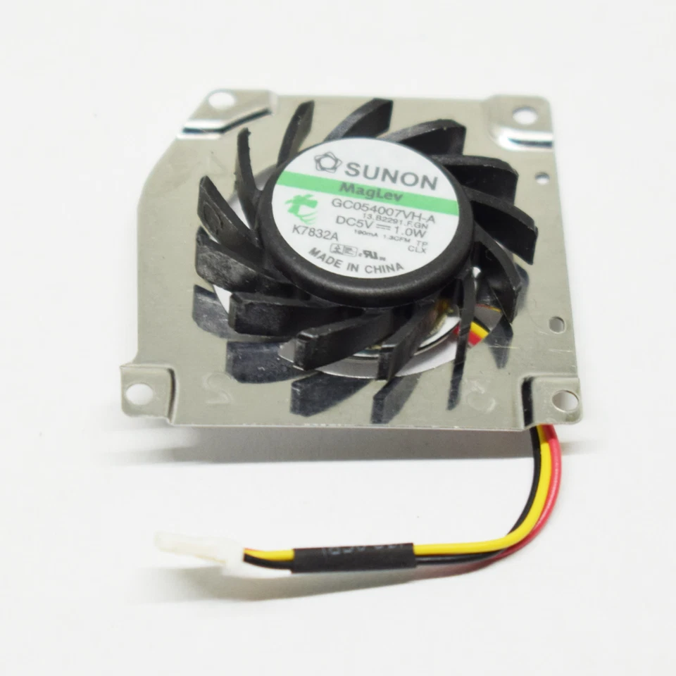 4pcs Sunon GC054007VH-A 13.B2291.F.GN 40x40x7mm 5V 1.0W  13 Blades 3pin CPU Fan - Image 1 of 4