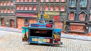 Kirmesbude "Crepes Stand" Kirmes Crepebude French Crepes Rummel H0 Bausatz 1:87 - Bild 1 von 5