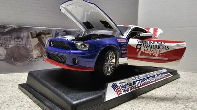 🇱🇷 Wounded Warrior Family Support 2013 Shelby Mustang 1:18 Diecast Replica🇱🇷 - Image 1 of 4