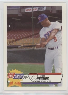 1993 Fleer ProCards AAA All-Star Game Steve Pegues #AAA-25 Rookie RC - Image 1 of 2