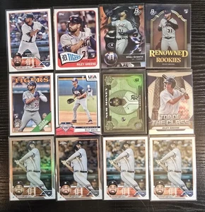 Riley Greene Rookie Card RC Lot Of 12 With Inserts Rainbow Foil Topps Chrome  - Bild 1 von 24