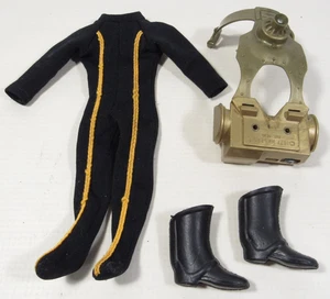 1977 Super Joe Commander Outfit Stiefel Figur Teil Zubehör Power Weste funktioniert Vintage - Bild 1 von 9
