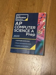 Princeton Review AP Computer Science a Prep, 2023: 4 Practice Tests +... - Picture 1 of 2