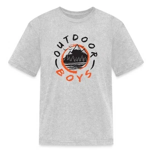 Outdoor Boys Logo Kid's T-Shirt - Picture 1 of 19