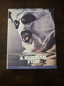 A Serbian (Psychological Horror) Film Unearthed Films Blu Ray w/ rare slipcover - Imagen 1 de 3