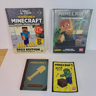 Minecraft Collectors Trading Card Collection 52 Cards + Book bundle - Image 1 of 4