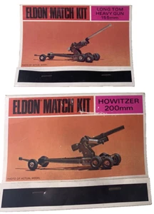 1:87 Scale..Eldon Match Kits..Long Tom Heavy Gun 155m, or Howitzer 200mm gun - Picture 1 of 5