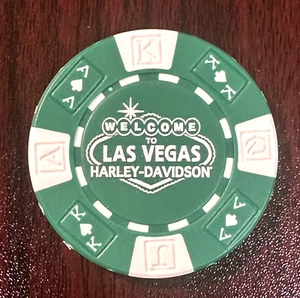 Las Vegas Harley Davidson, Las Vegas, NV. Poker Chip - Bild 1 von 2