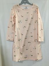 New Carter's Strawberry long sleeve Nightgown Nightshirt Girls XS,S, M, L Pink