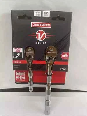 Craftsman V-Series Ratchet Set 1/4" & 3/8" Drive CMMT86501V 2 Piece - Image 1 of 4