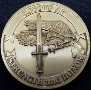 CJSOTF-AP Combined Joint Special Operations Task Force-Arabian Peninsula OIF Dep - Picture 1 of 2