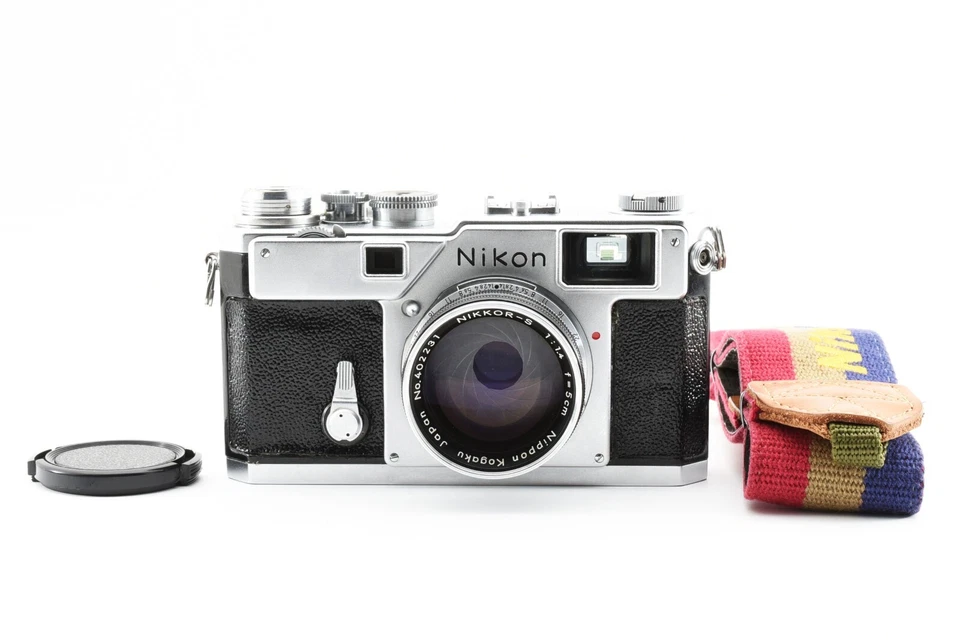 🚀🎁《CLA'd Near MINT w/STRAP》Nikon S3 w/ NKJ NIKKOR-S 5cm 50mm F/1.4 Lens JAPAN✈ - Image 1 of 4