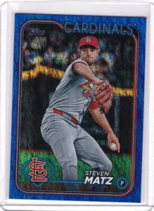 Steven Matz /999 BLUE FOIL 2024 Topps Update #US329 St. Louis Cardinals - Picture 1 of 3