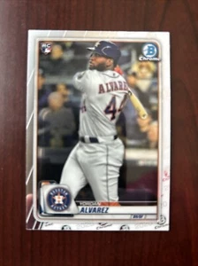 2020 Bowman Chrome #25 Yordan Alvarez RC Houston Astros *come nuovo* quantità - Foto 1 di 2