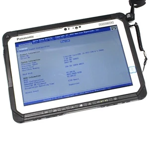 PANASONIC CF-20 MK2 Tablet 10.1", i5-7Y57, 8GB, 256GB, Win 10 Pro, Wifi, 4G Lte - Picture 1 of 7