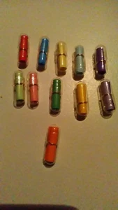 Gelatine Briefpapier Kapsel für Wunschfläschen - Scherzartikel oder für Lose. - Bild 1 von 1