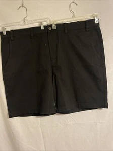 NWT! The Foundry Big & Tall Supply Co. Mens Chino Shorts Black size 54 - Picture 1 of 4