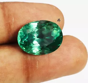 Certified 16.60 Ct Natural UNHEATED Bi color Copper Bearing Paraiba Tourmaline - Picture 1 of 8