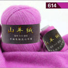 2Pcs 50+20G Yarn 100% Hand Knitting Cashmere Solid Color Extremely Soft 39Color