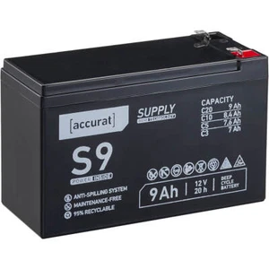 12V 9Ah AGM Batterie Versorgungsbatterie USV Notstrom Kinderauto Akku 12 Volt - Afbeelding 1 van 5