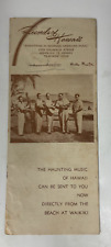 Record Of Hawaii Everything In Recorded Hawaiian Music Brochure List Vintage