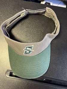Stetson Hatters Visor Green and Grey Hat The Game Headware - Picture 1 of 2