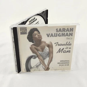Sarah Vaughan - Trouble Is A Man CD NEW CASE (B15) - Picture 1 of 4