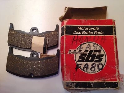 Pastillas de freno SBS Honda VTR250 Interceptor ¡Envío gratuito! Foto 1 de 2