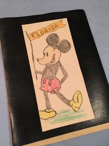 Vintage Elementary Student Report on FLORIDA - State Facts, Maps, Drawings - Picture 1 of 12