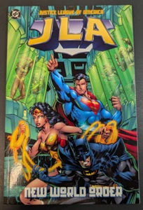 JLA - New World Order - TPB 1997 - Grant Morrison - DC Comics VFN Graphic Novel - Picture 1 of 9