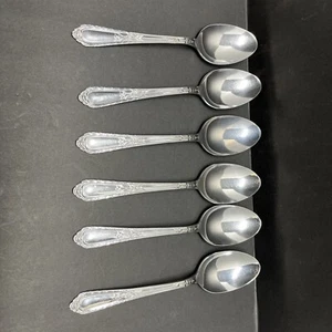 Lote de 6 cucharas para servir Independence de acero inoxidable EE. UU. - Imagen 1 de 5